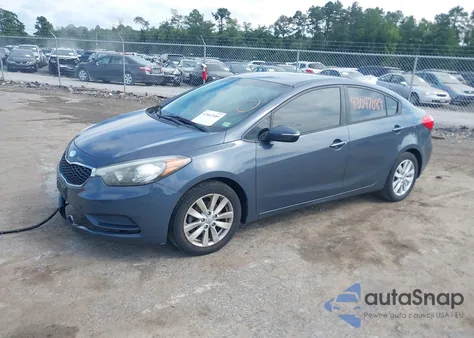 2014 Kia Forte Lx из США, поврежденный, VIN KNAFX4A67E5094689